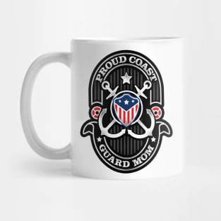 Proud Coast Guard Mom Mug